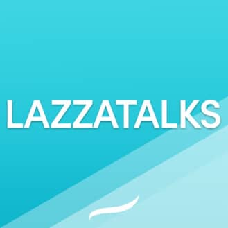 lazzatalks podcast logo